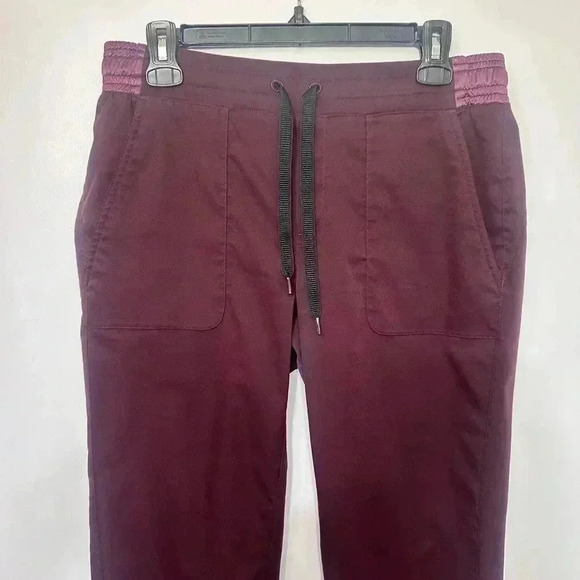 Lululemon &go Take You There Trouser Women’s Size 8 Burgundy - Picture 6 of 7